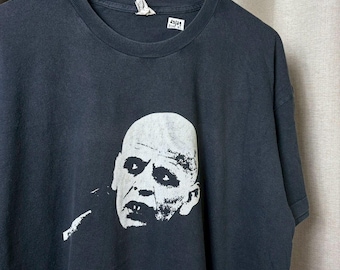 Vintage 90s Nosferatu the vampire cult Dracula horror movie shirt size XL rl05