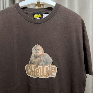 Vintage 00s Chewbacca Chewie Star Wars shirt  size L RL03