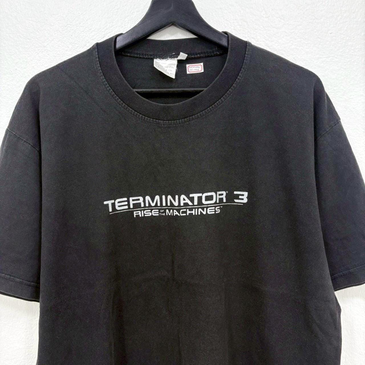 Vintage 2003s Terminator 3 Rise of the Machines Movie Promo Shirt