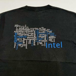 90s Intel Tshirt - Etsy