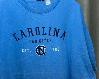 Vintage North Carolina Tar Heels Hemd Größe 2XL tt02