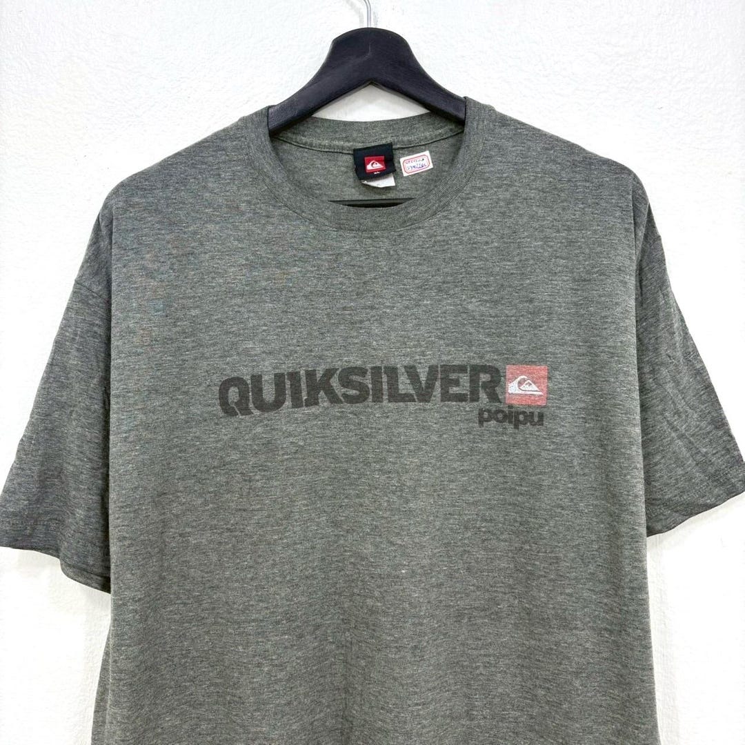 00s quick silver ロゴTシャツ old surf プリント Vintage 00s Quicksilver Surf Wear Shirt Size XL Wts02 - Etsy