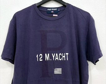 Vintage Polo Ralph Lauren Polo Sport 12 M. Yacht Challenge