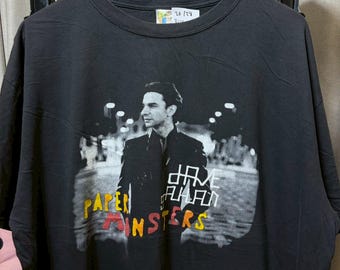 Vintage 2003s Dave Gahan Paper Monsters shirt size L  RL06