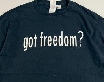 Vintage Freedom Shirt size L  RL01