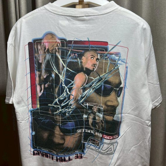 Vintage 90s FILA Grant Hill Shirt Size S RL03 - Etsy Israel