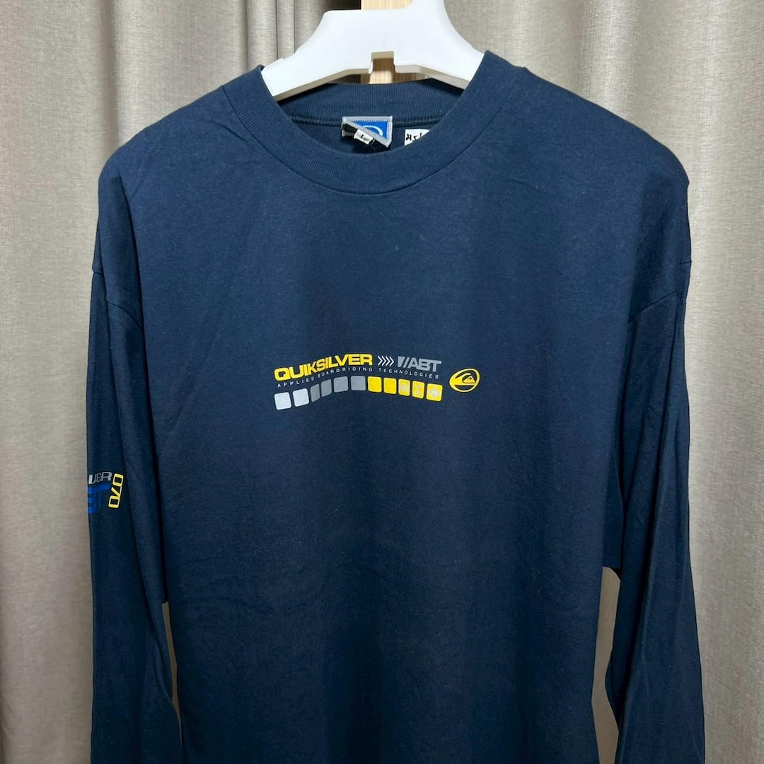 Vintage 90s Quicksilver Surf Wear Long Sleeve Shirt Size L RL02 - Etsy