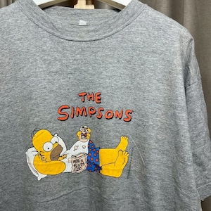 Vintage The Simpsons-shirt maat L RL03
