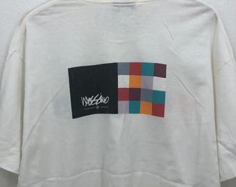 Vintage 90's Mossimo White Product of Modern Needs size M wts01