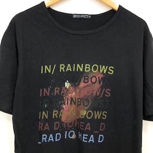 Radiohead Tour Shirt - Etsy