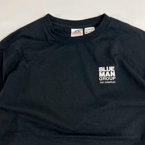 Vintage Blue Man Group The Complex Band Shirt size L  RL01