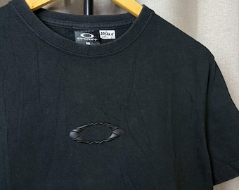 Oakley Software Vintage Center Logo T Shirt Size XL White RARE - Etsy