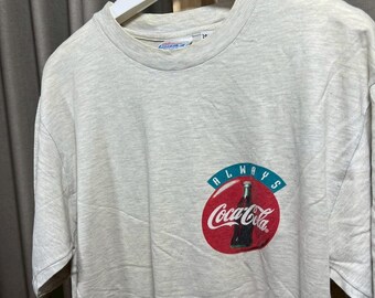 Vintage 90s Coca Cola Shirt Size M RL02 - Etsy