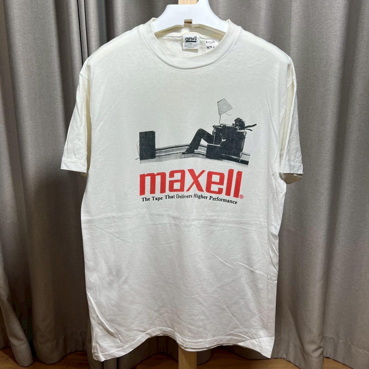 Vintage 90s MAXELL Shirt Size L RL03 - Etsy