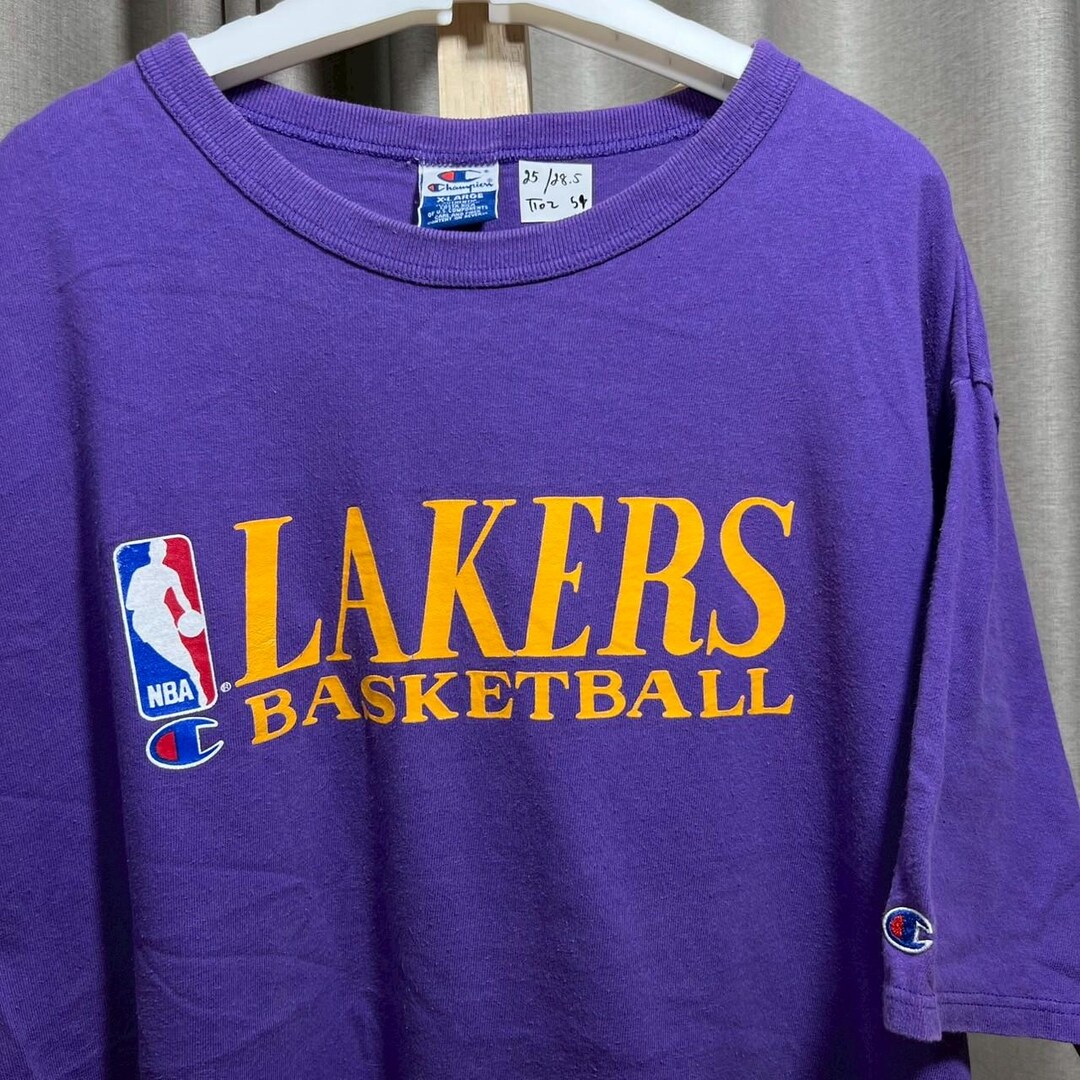 Vintage 90s Champion Los Angeles Lakers Shirt Size XL Tt02 - Etsy