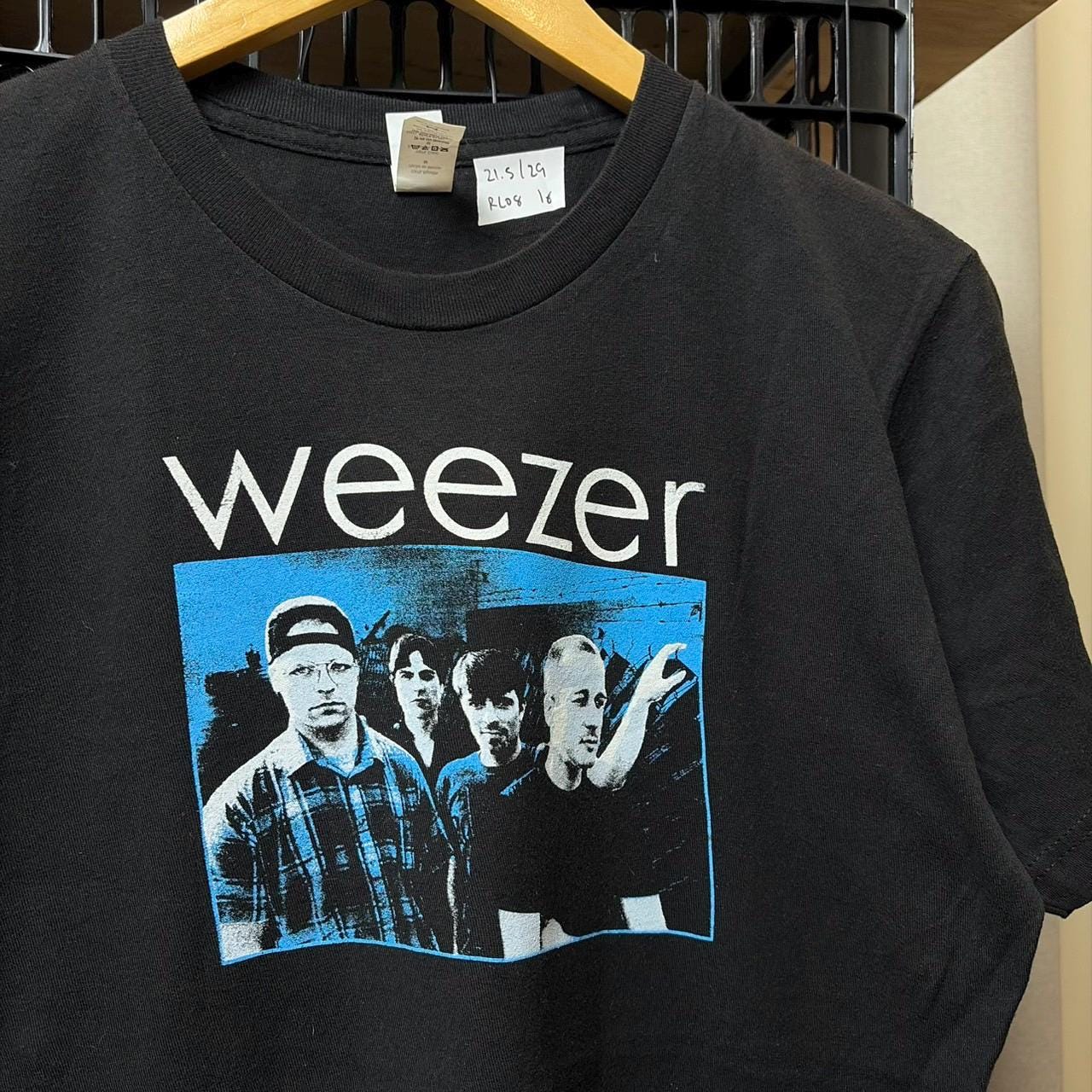 れ*ん様 90s Weezer Tシャツ バンド Weezer The Band White Adult T-Shirt