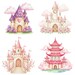 Fairytale Castle Clipart, Princess Castle PNG, Watercolor Castle ...
