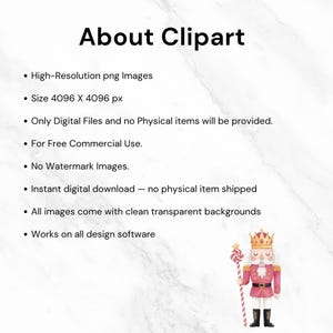 Cute Christmas Nutcracker ballerina clipart in pink, pastel Christmas aesthetic, perfect for nursery prints, holiday invitations, and gift tags.