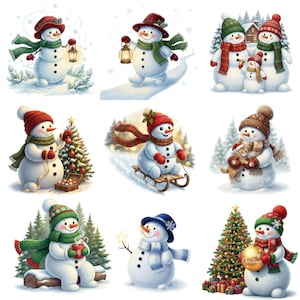 Watercolor snowman design for printable art, invitations, and cozy winter crafting projects.