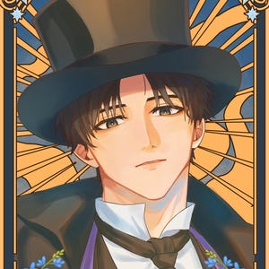 Custom Art Commission, Anime Portrait, Anime Style Illustration | OC | Fanart | Etc