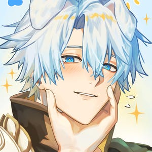 Custom Art Commission, Anime Portrait, Anime Style Illustration | OC | Fanart | Etc