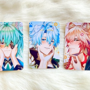 Honkai Star Rail | Photocard | Phainon | Mydei | Anaxa