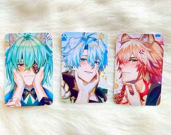 Honkai Star Rail | Photocard | Phainon | Mydei | Anaxa