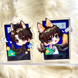 Omniscient Reader Viewpoint ORV 3D Eye Follow Block Acrylic Standee | Kim Dokja | Yoo Joonghyuk |