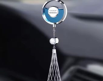 Audi Air Freshener Pendant | Luxury Car Mirror Charm | Stylish Interior Accessory & Gift