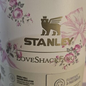 stanley love shack fancy floral pink 40 ozView Sold History image 4