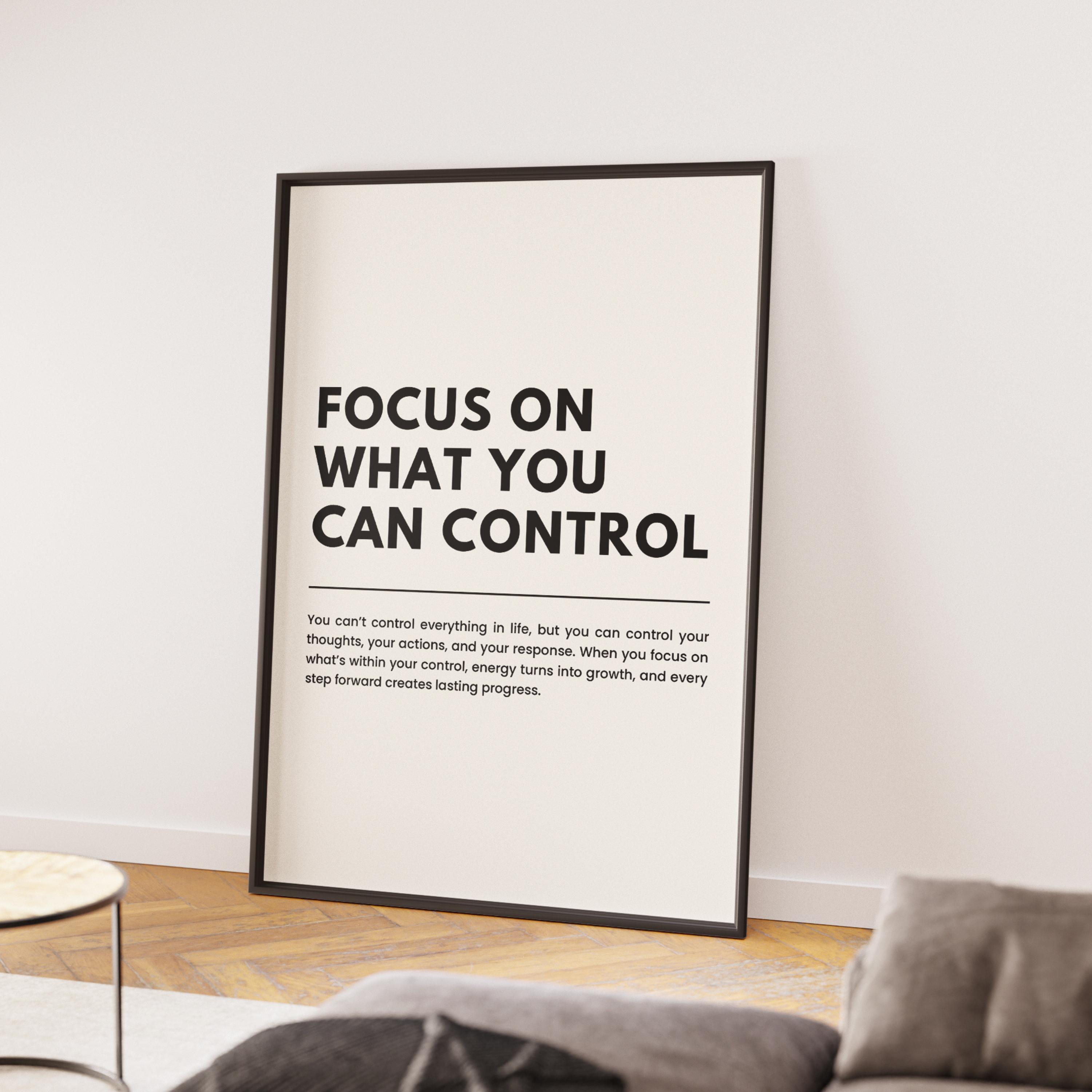 Motivational Quote Wall Art Printable Poster Inspirational Home ...