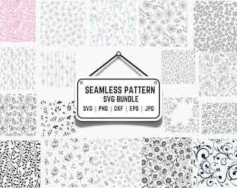 Geometric Patterns SVG Bundle: Seamless Vector Designs (Digital Download)