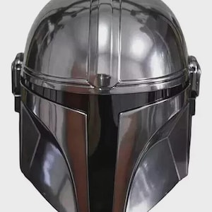 Mandalorian Helmet | Medieval Knight Steel Helmet | roleplay Prop |