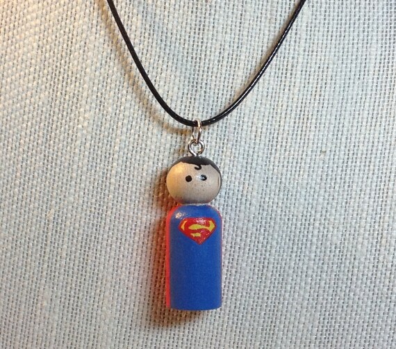 superman peg doll