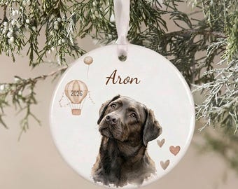 Porträt Hund-Gedenkornament Hunde Ornament Hundeliebhaber  ,pet memorial gift Haustier Geschenk