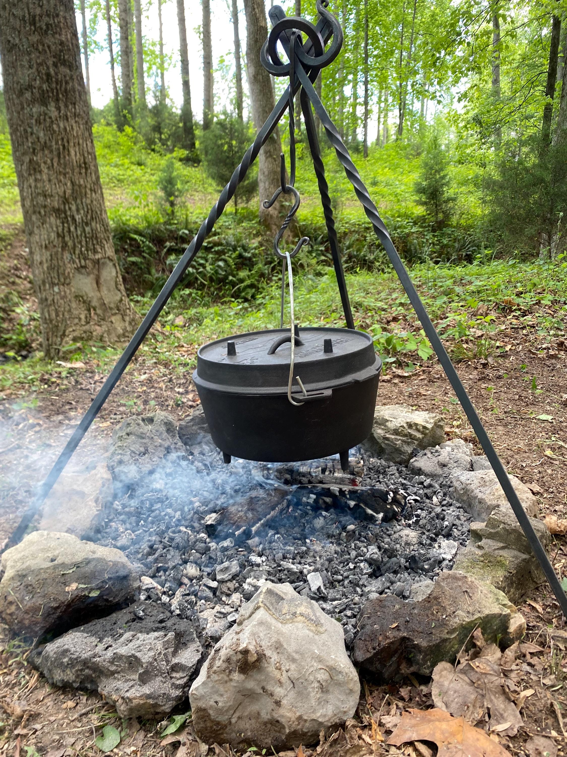 Cooking Fire Tripod - Etsy Cooking Fire Tripod - Etsy