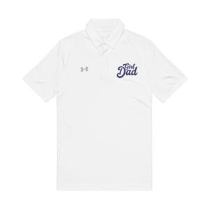 Under Armour® Men&#39;s Polo Shirt for Dad, Embroidered Gift, Father&#39;s Day, Casual Wear, Sports Polo, Summer Apparel