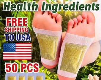Detox Foot Patch-Herbal Relief Sleep & Relaxation 50 Pieces