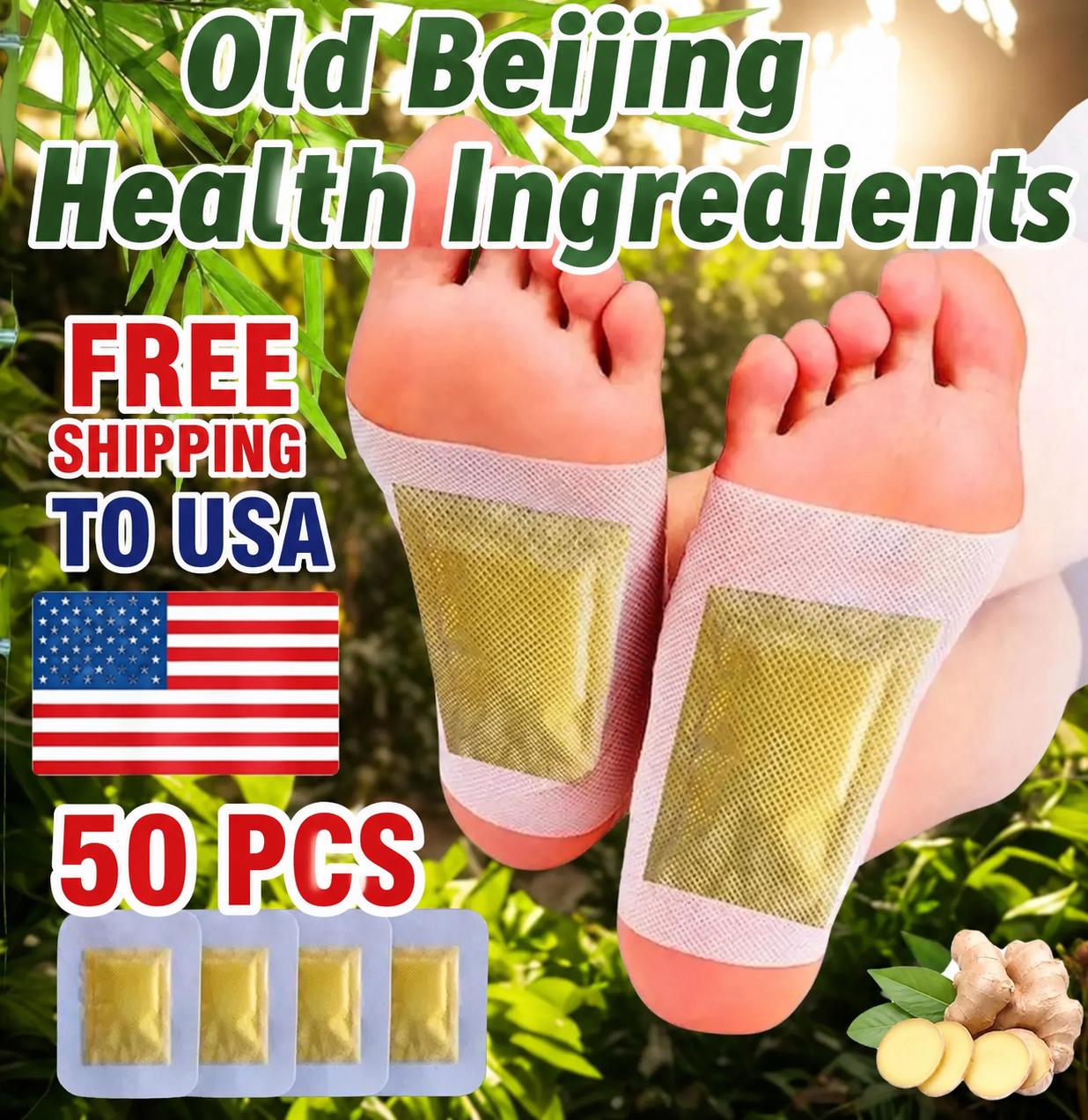 Detox Foot Patch-Herbal Relief Sleep & Relaxation 50 Pieces