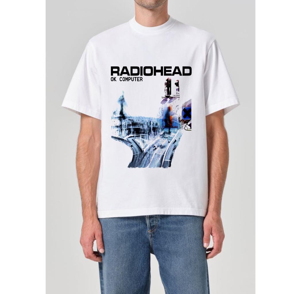 Radiohead Tshirt Ok Computer - Etsy