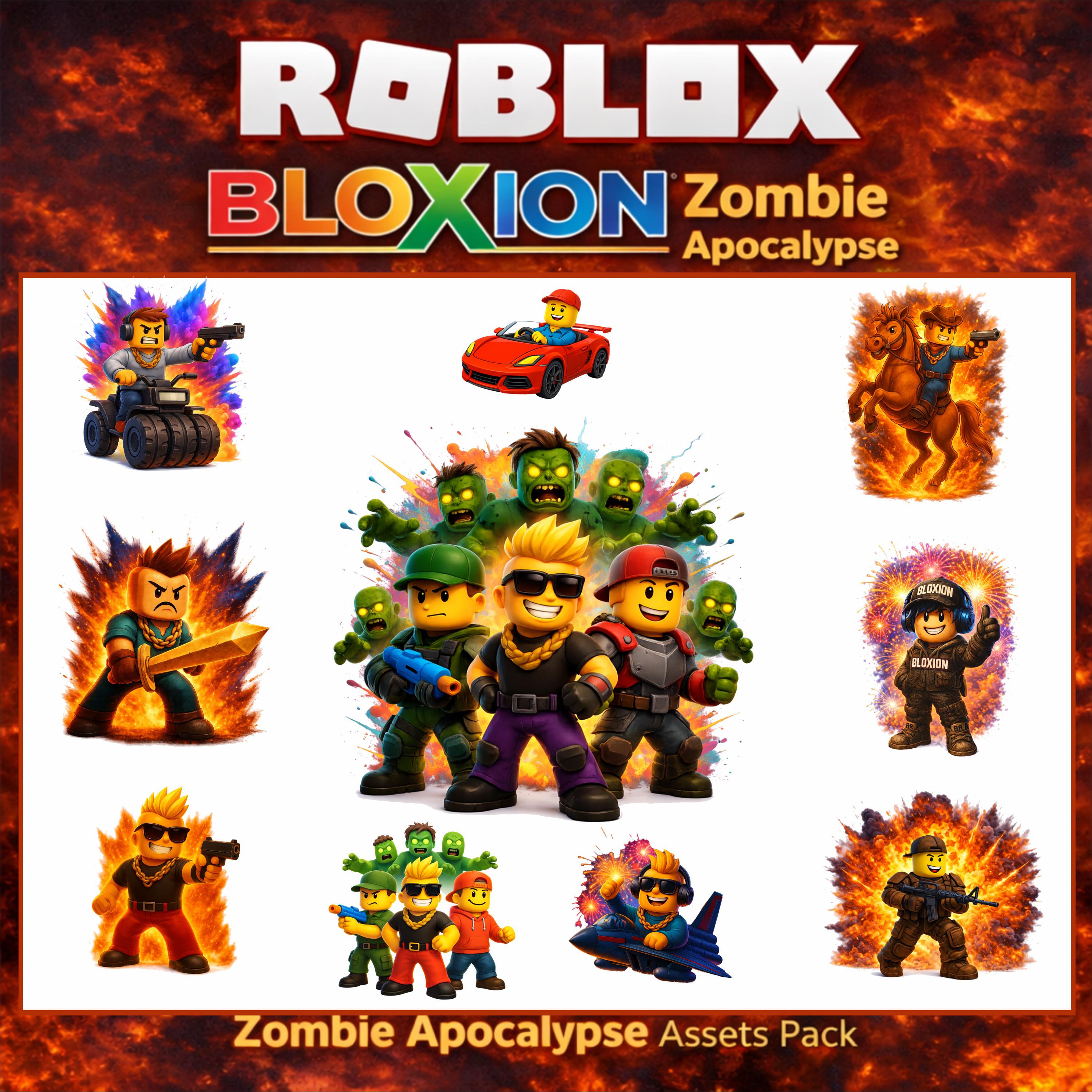 Zombie Apocalypse Activity.pdf Roblox Zombie Apocalypse Activity Pack for Kids – Coloring Pages ...