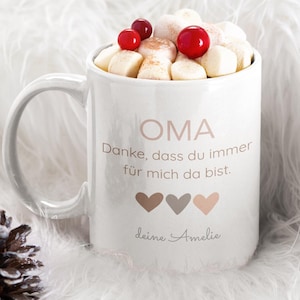 Personalized Grandma Mug – Gift for Grandma – Grandma Mug with Saying – Birthday Gift, Christmas Mother’s Day – Personalized with Name