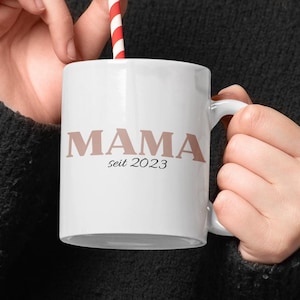 Mom mug since 2023 – Gift for new mom – personalized coffee mug – Baby birth gift idea – Mother’s Day mug