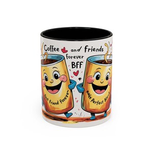 Friendship Coffee Mug - Perfect Gift for Best Friends, Cute Coffee Cup, BFF Mug, Friendship Day Gift, Fun Kitchen Decor