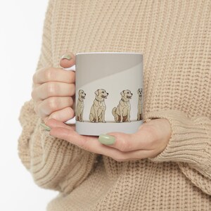 Cute Labrador Ceramic Mug - Perfect Gift for Dog Lovers, Coffee Lover&#39;s Mug, Pet-Themed Drinkware, Dog Owner Gifts, Unique Dog Gifts