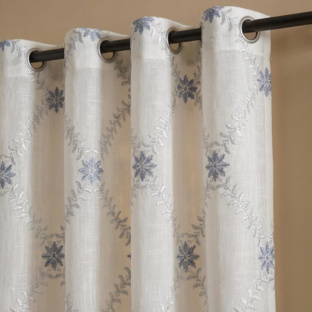 OCtics Tende for finestre, tende for finestre trasparenti, festoni for