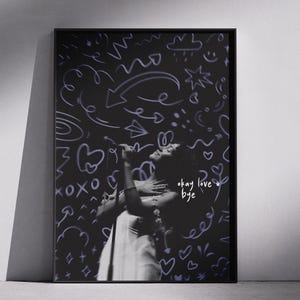 Okay Love U Bye Print - Olivia Dean Digital Print