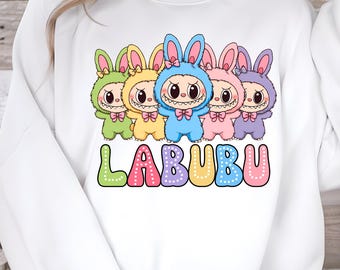 Cute Doll Character T-Shirt png, Trending Pink Cartoon Character Design, Gift for Kids,Cute kawaii Monster Sublimation Png,Funny Cartoon Png