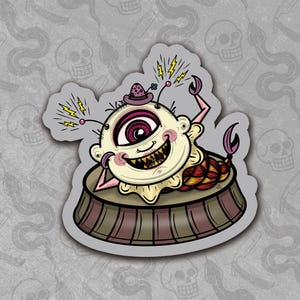 Electric Performance Die-Cut Sticker
