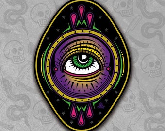 All-Seeing Eye Die-Cut Sticker